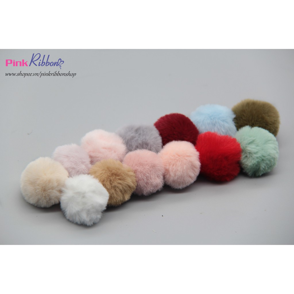 Set 2c - Lông thỏ tròn sợi ngắn 3cm