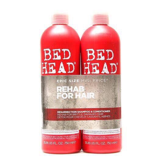[HCM]Cặp Dầu Gội Dầu Xả Tigi Đỏ 750ml