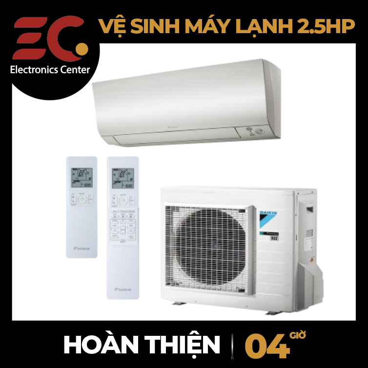 [HCM] Vệ Sinh Máy Lạnh 2.5HP
