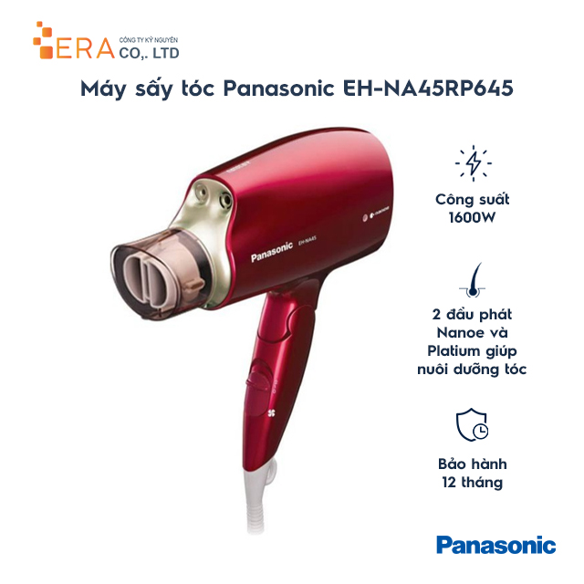 Máy sấy tóc Panasonic EH-NA45RP645