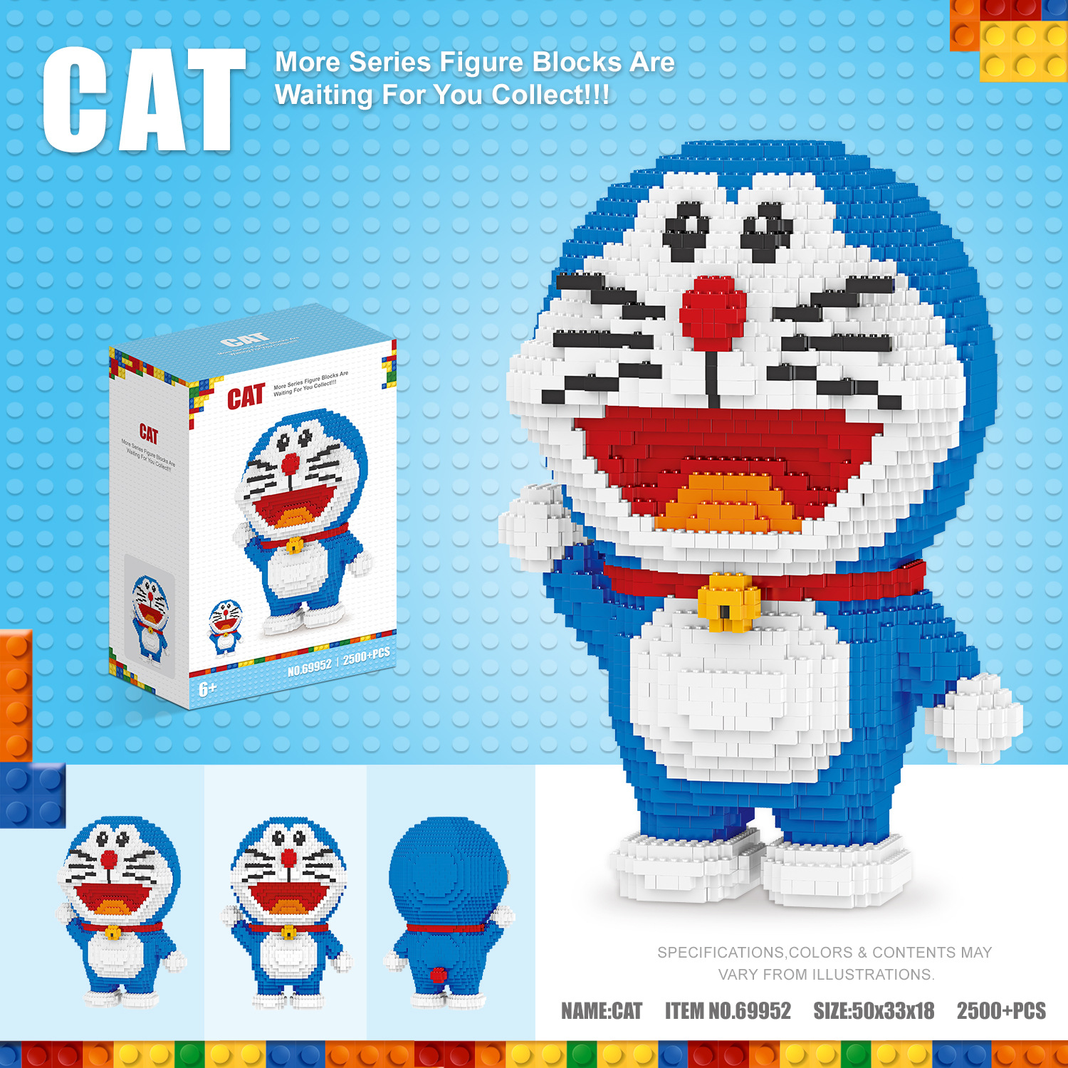 Bộ đồ chơi Lego Doraemon Hanaxi H5