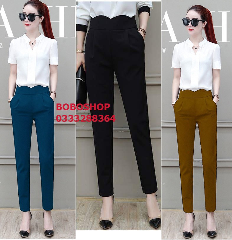 [HCM]Quần lưng gợn sóng hottrend
