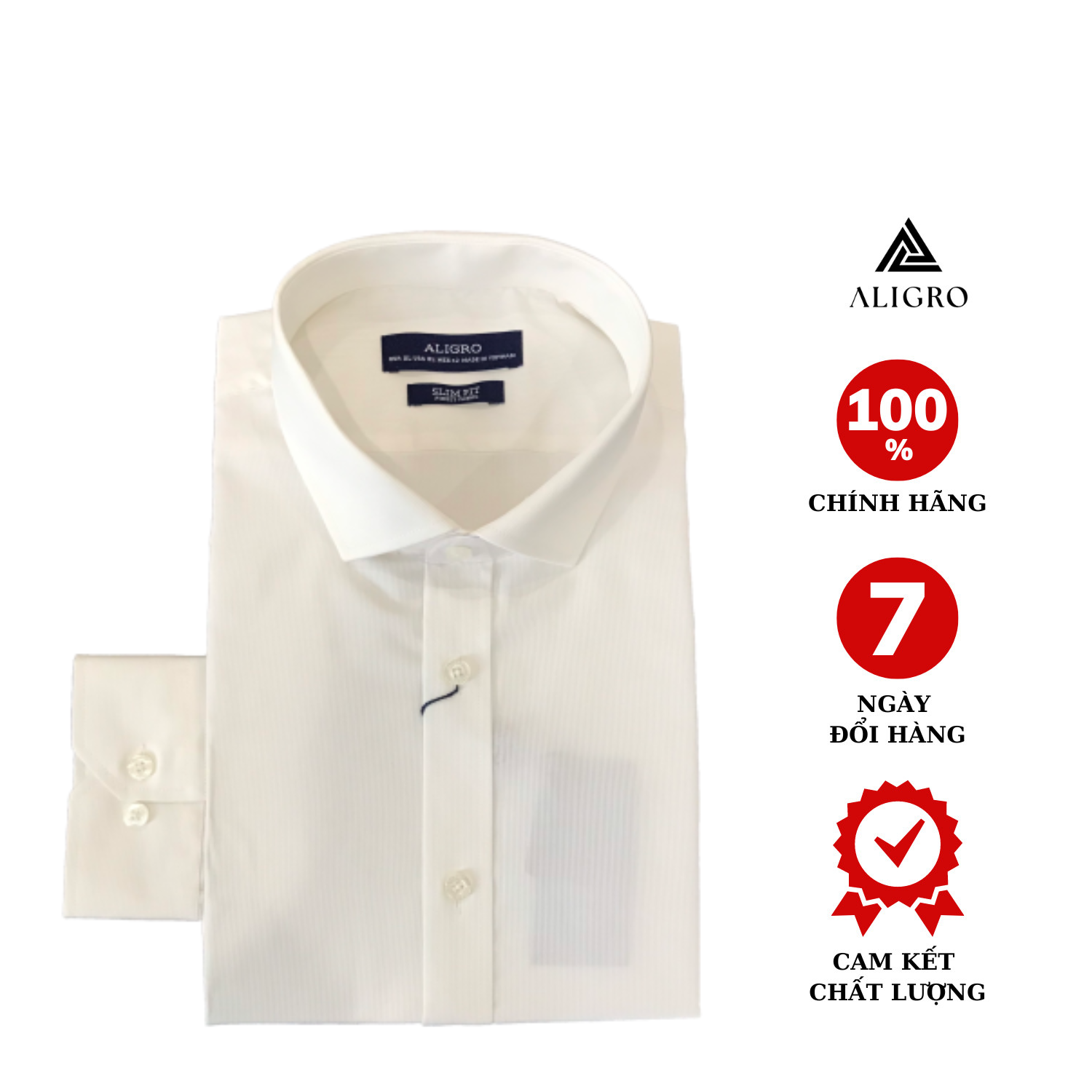 Áo sơ mi dài tay trắng S200