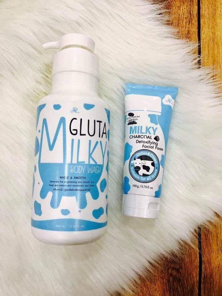 Sữa tắm Milky Gluta Aron Thái Lan 800ml