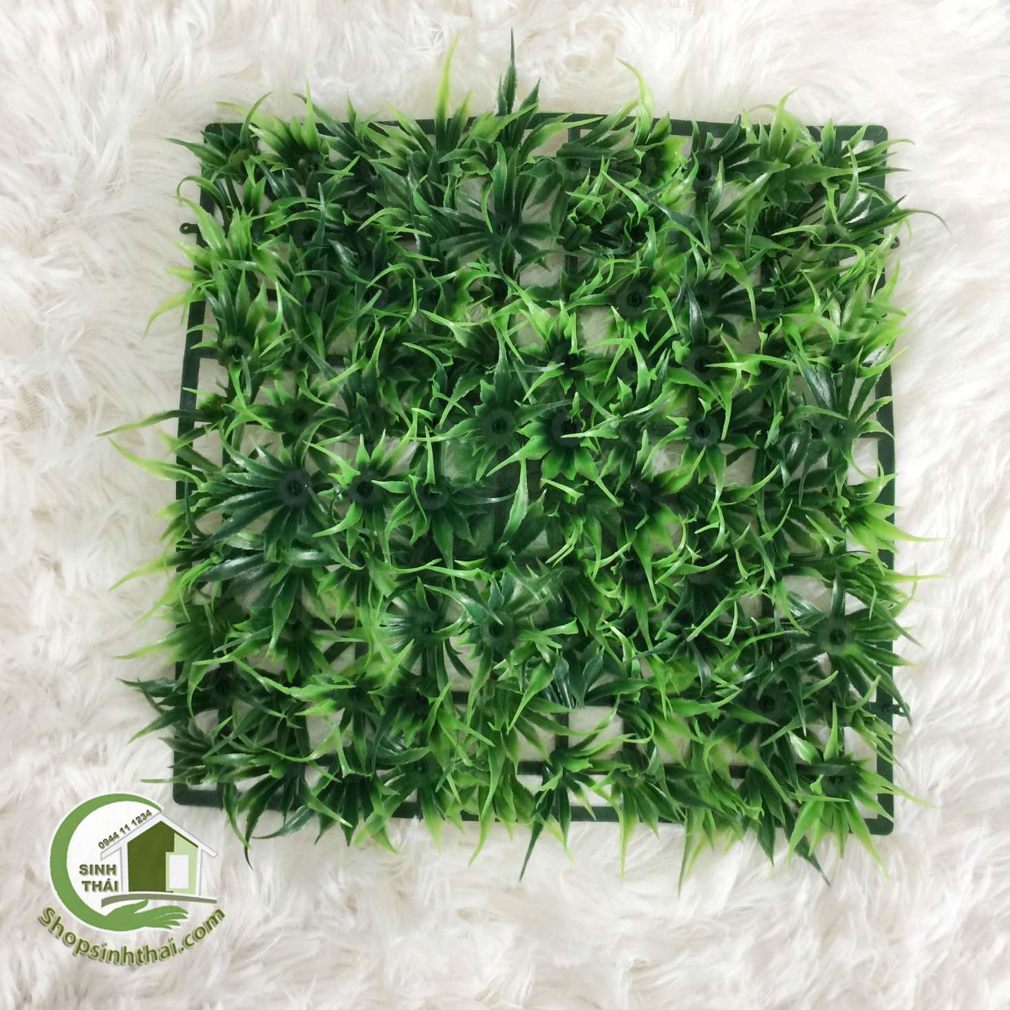 [HCM]Vỉ Cỏ Nhựa Mini 25cm x 25cm.