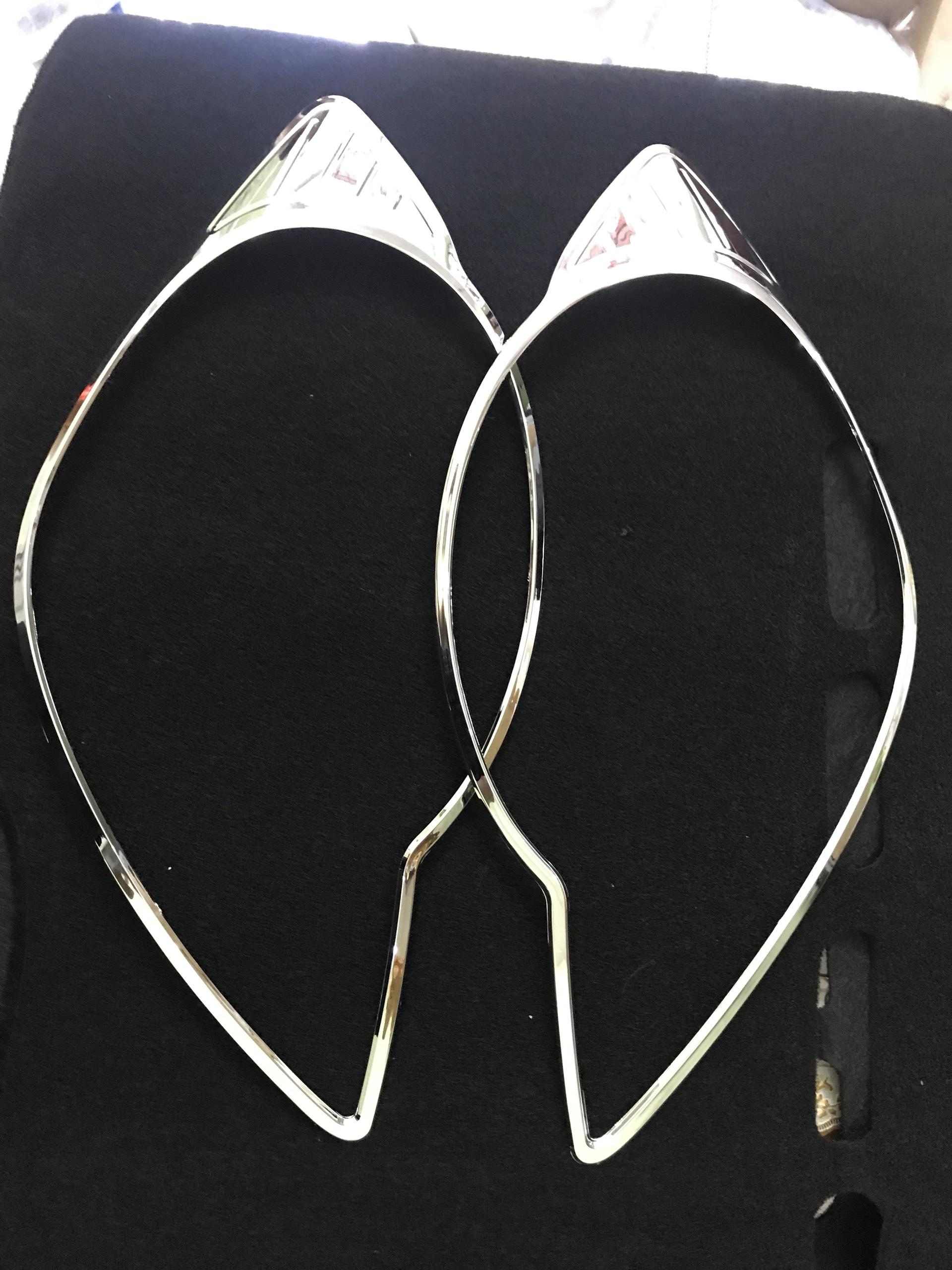 Bộ ốp đèn pha xe  Spark 2009-2010, Matiz 3