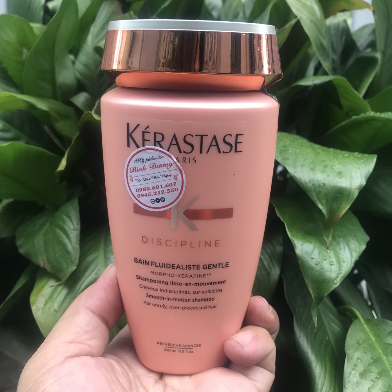 Dầu gội xả giúp tóc suôn mượt vào nếp Kerastase Discipline Bain Fluidealiste 250ml/200ml NEW