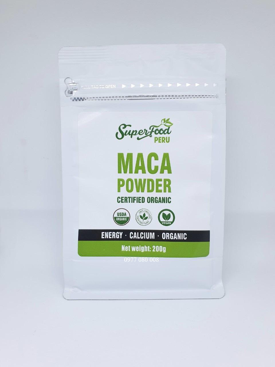 Bột Maca Hữu Cơ Peru Maca Powder (200g)