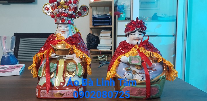 Áo Thần Tài-Thổ Địa (Kim Sa)