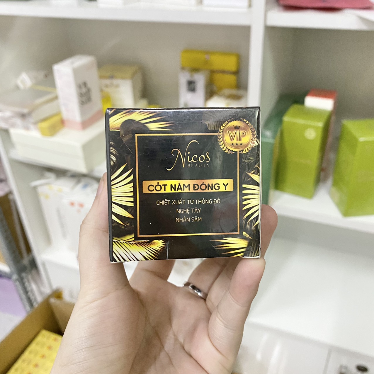 Kem face cốt nám Nicos Beauty Thanh Nhi loại 10g và 15g