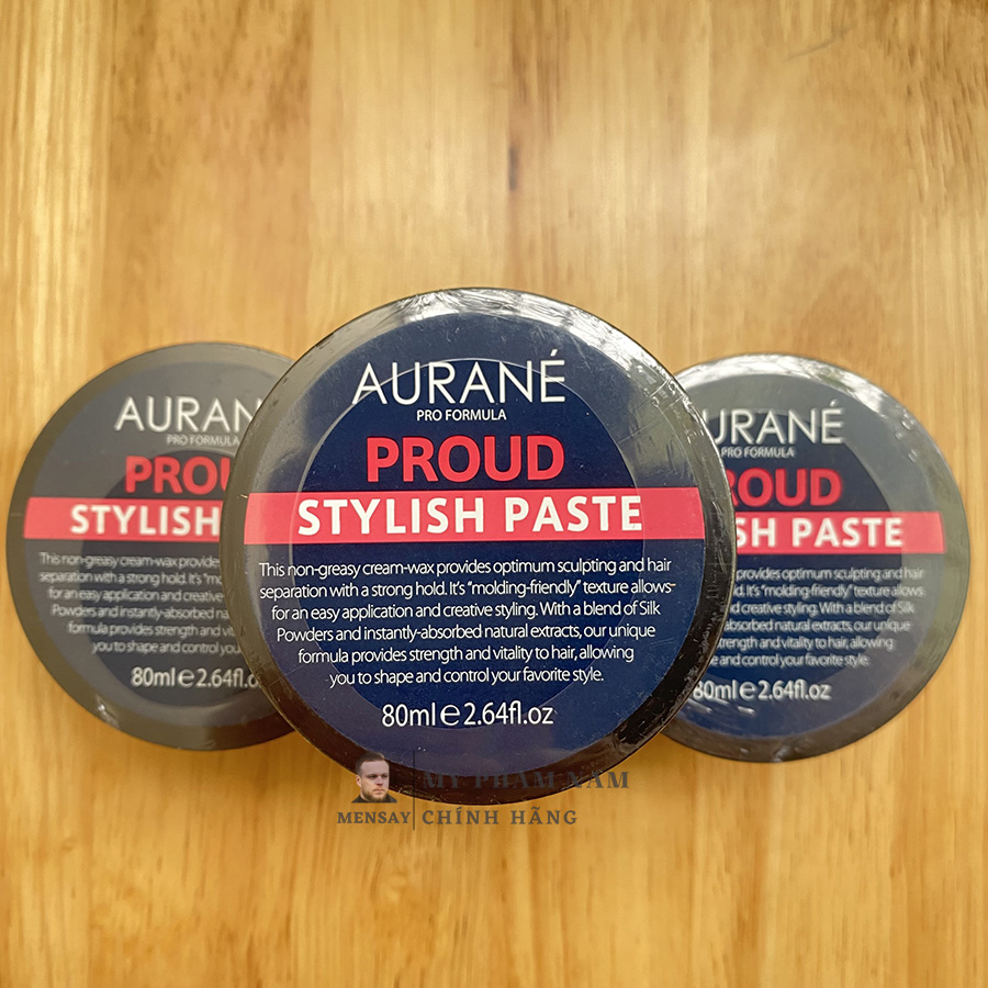 Sáp vuốt tóc Aurane Proud Stylish Paste 80ml - Hàng Pháp