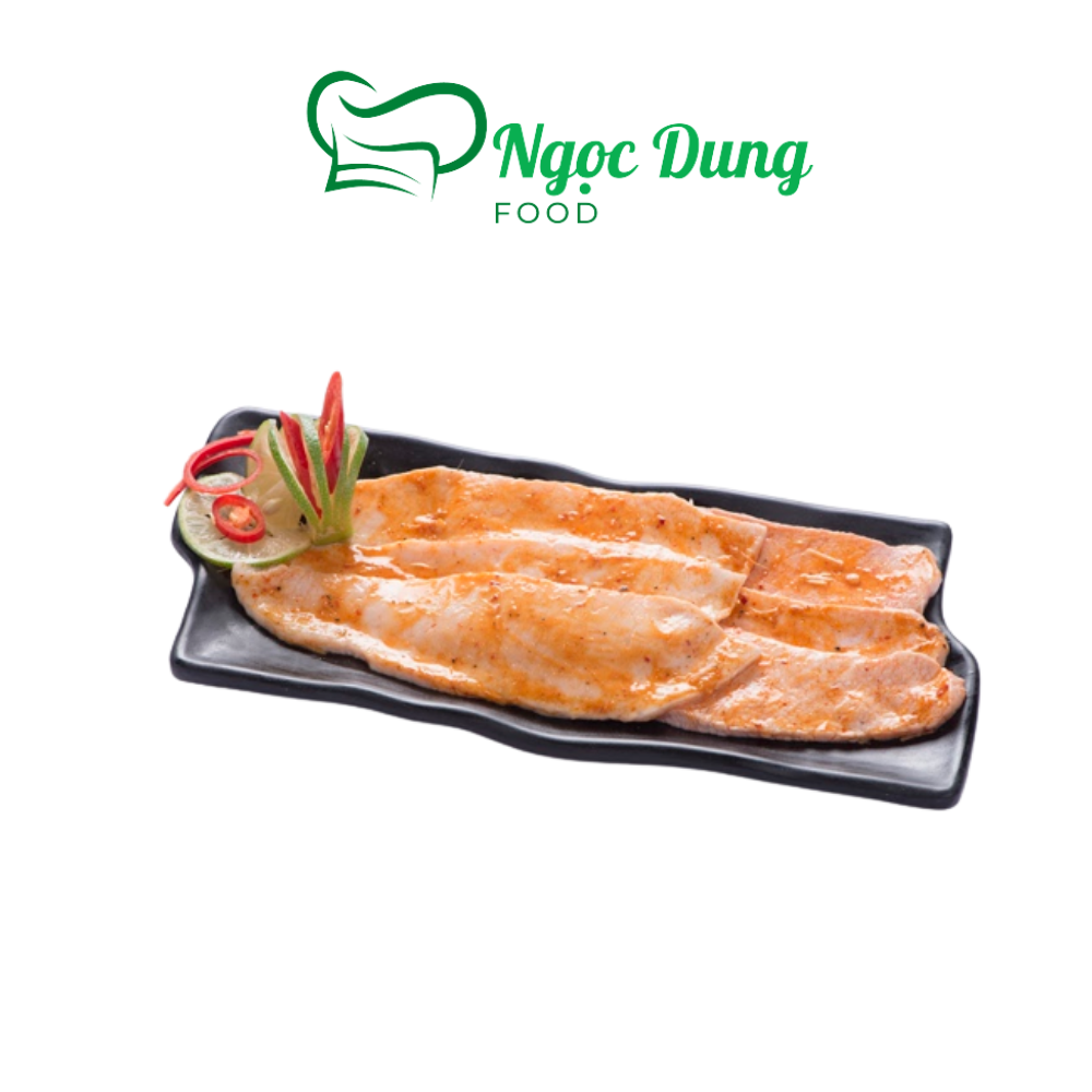 Vú heo ướp sẵn kèm chao hộp 500gr