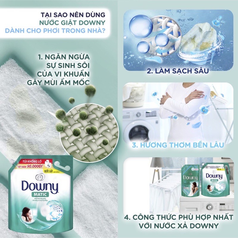 Nước Giặt Downy Matic 2,4Kg