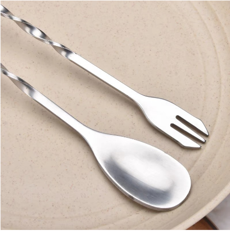 Thìa inox pha chế Cocktail 2 đầu tiện dụng