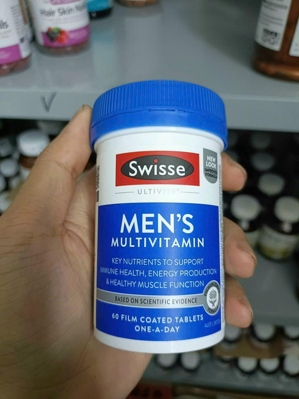 Swisse men 50+ 60 viên