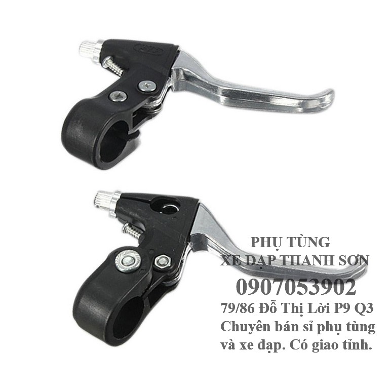 Cặp Tay Thắng xe đạp Phổ Thông thiết kế gọn đẹp