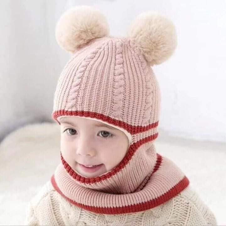 Mũ Len Ninja Ấm Áp Cho Bé Cao Cấp