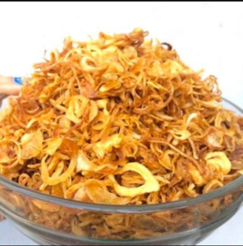 Hành tây phi giòn thơm ngon 1kg. có bột