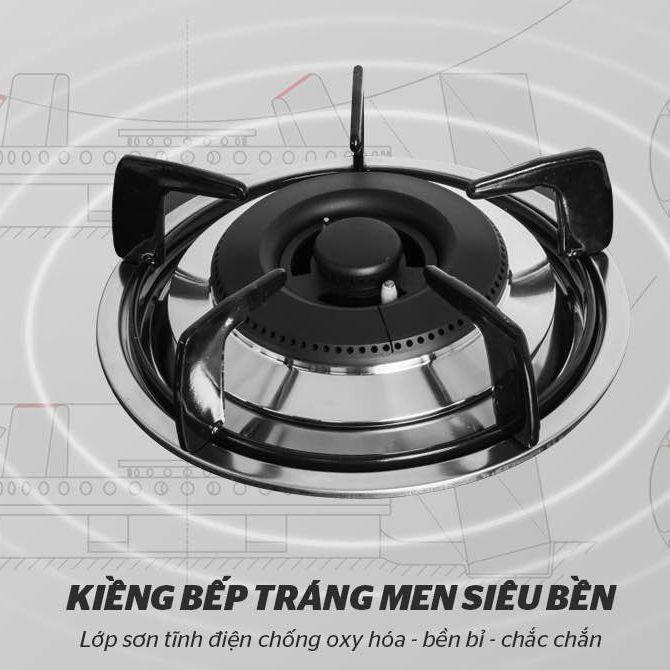 High leg-2 pieces-solid thick cover gas stove hooks