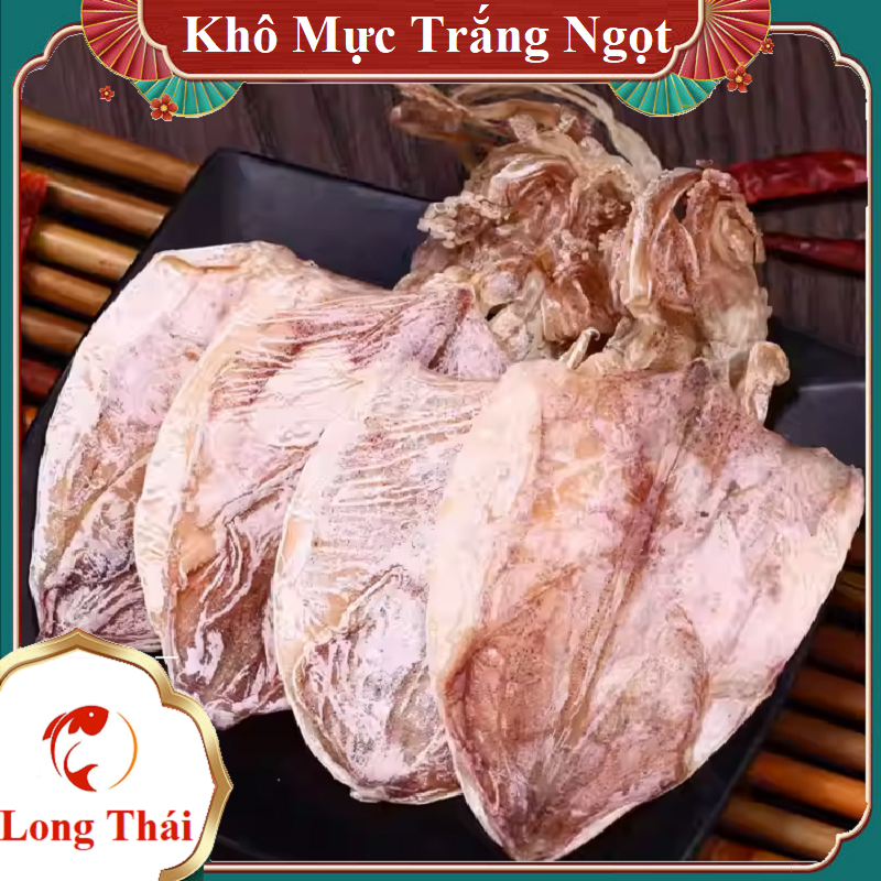 Khô mực loại 80-120 con thơm ngon đặc biệt- long thái