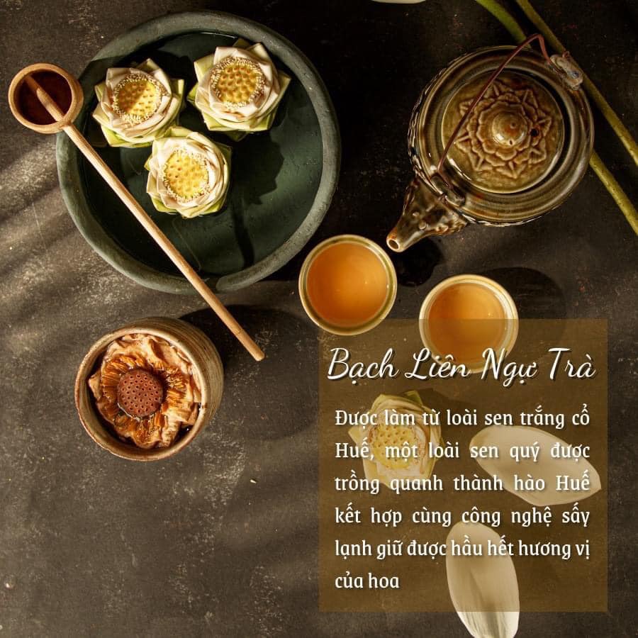 Bạch Liên Ngự Trà - Hộp 01 bông
