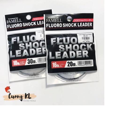 Cước link Cacbon Nhật Fluoro Shock Leader 20m và 30m