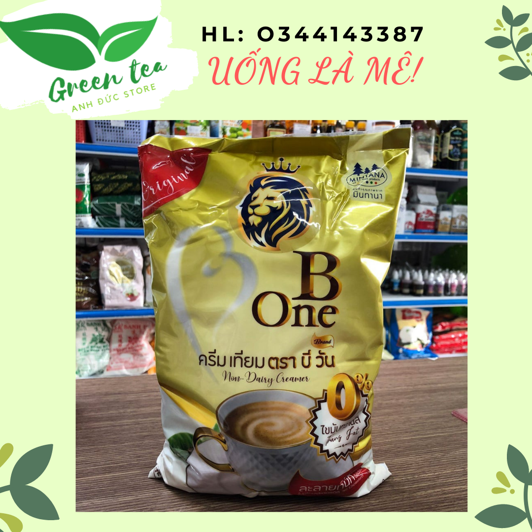 Bột béo B One pha trà sữa thơm ngon- UỐNG LÀ MÊ