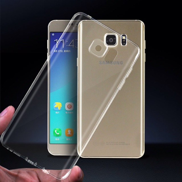 Ốp dẻo trong chống ố vàng cho Samsung Galaxy Note5