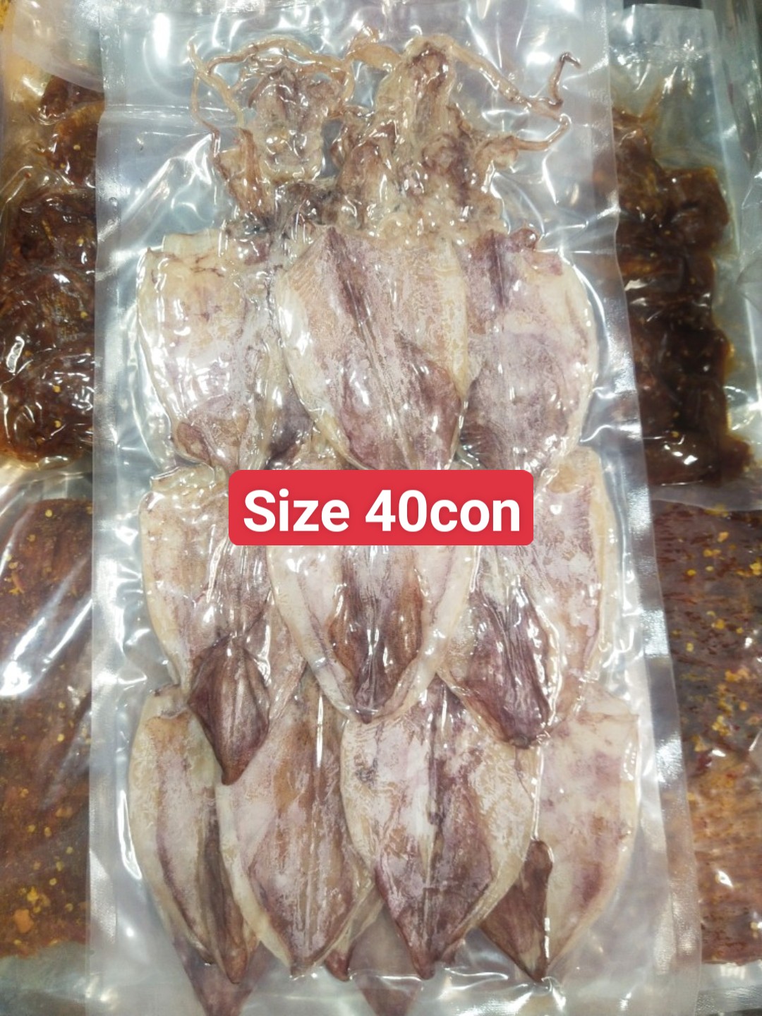 Khô mực câu 40-45con/kg [hàng loại 1 ngon ngọt] GHPY H009
