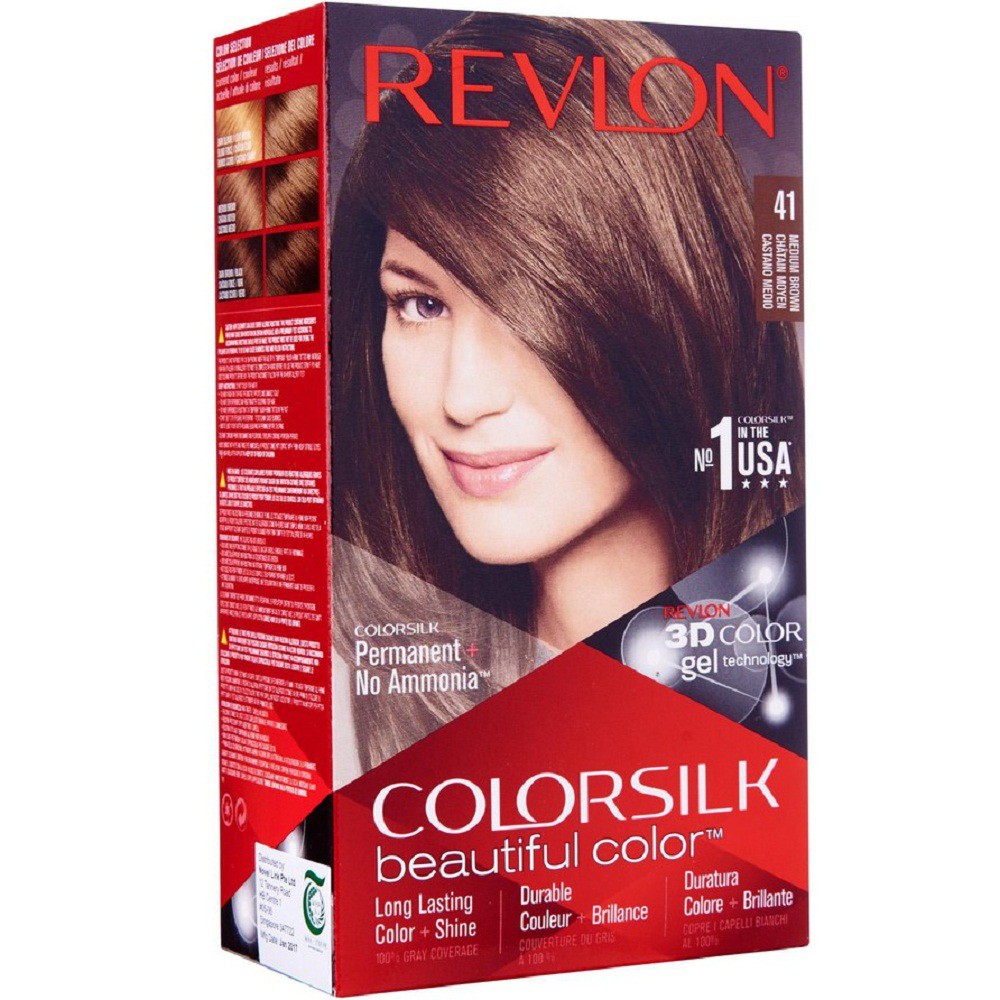 Revlon Colorsilk Hair Dye Box