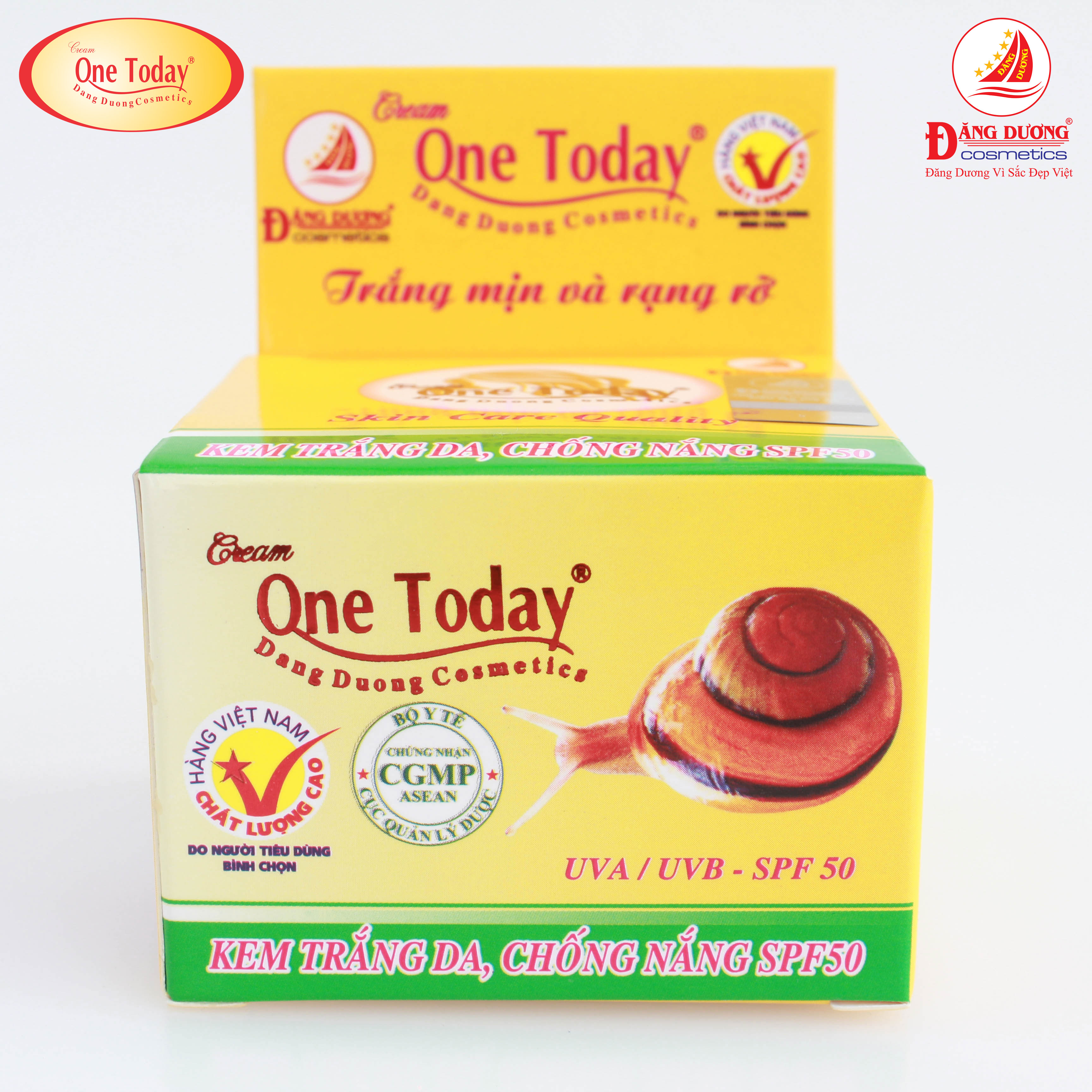 ONE TODAY - KEM TRẮNG DA CHỐNG NẮNG SPF50 - 9g
