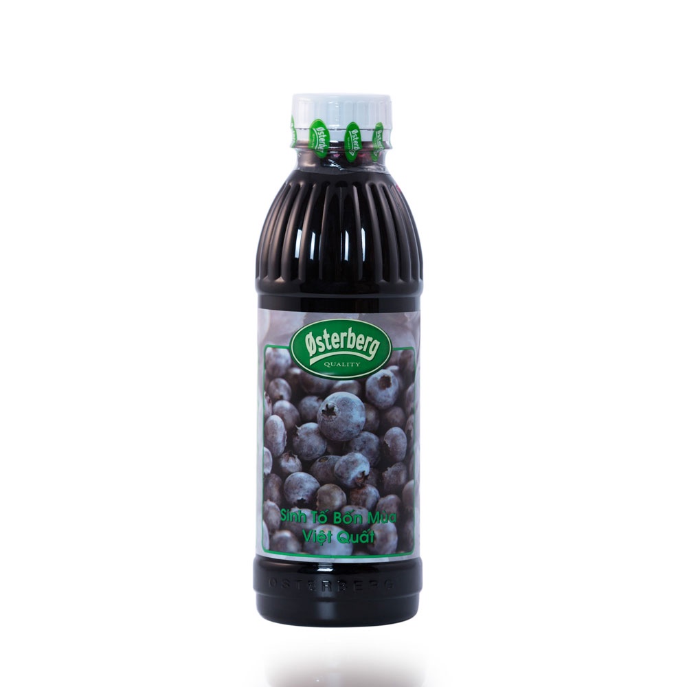 Sinh tố việt quất Osterberg chai 1 lít