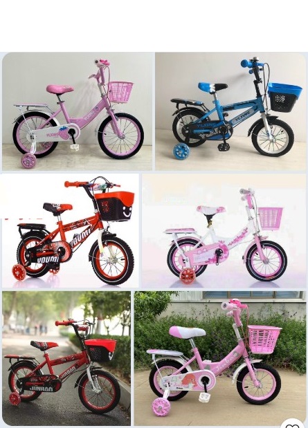 Xe đạp trẻ em cho bé gái cỡ 16 inch - 5-8 tuổi