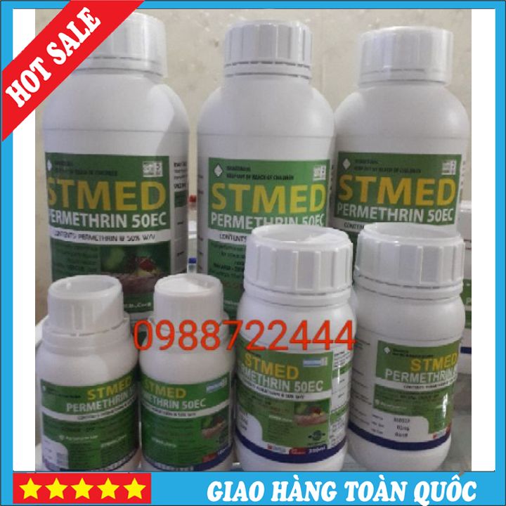 Thuốc diệt muỗi STMED Permethrin 50EC 1lít (nhập khẩu)