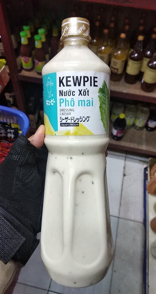 Nước sốt phô mai kewpie 1l