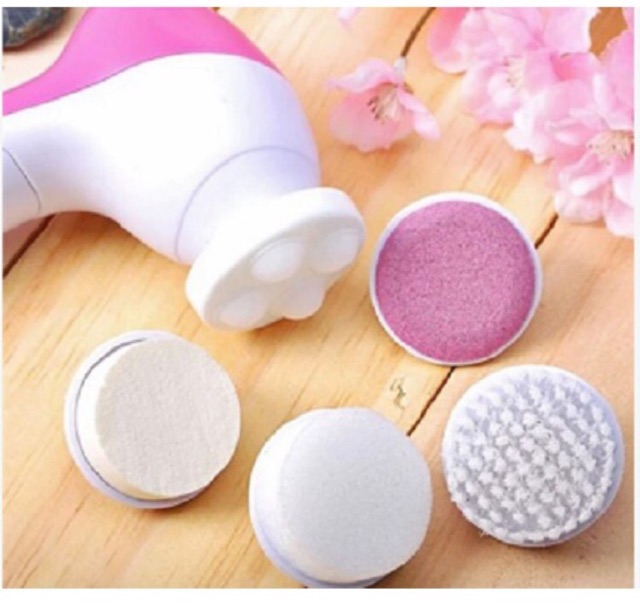 Máy rửa mặt massage 5 trong 1
