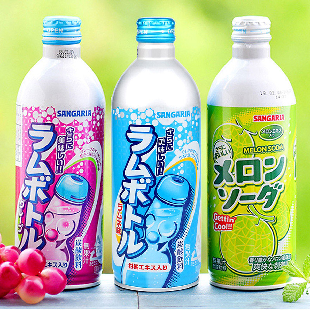 Nước Soda có ga Sangaria Nhật Bản 500ml
