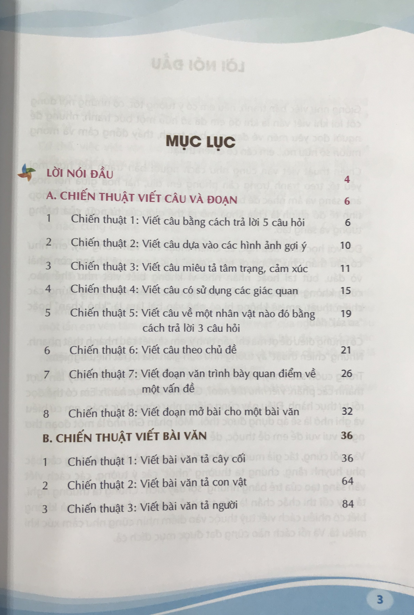 Chiến Thuật Viết Văn Tiểu Học Tập 1