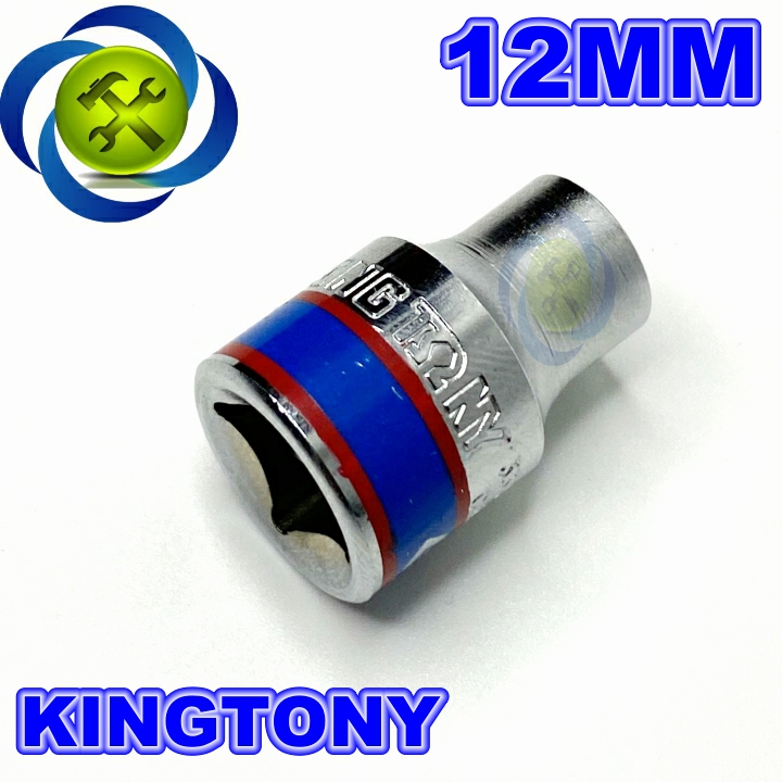 [HCM]Tuýp trắng ngắn Kingtony 333512M 3/8 INCH - 12MM 6 CẠNH