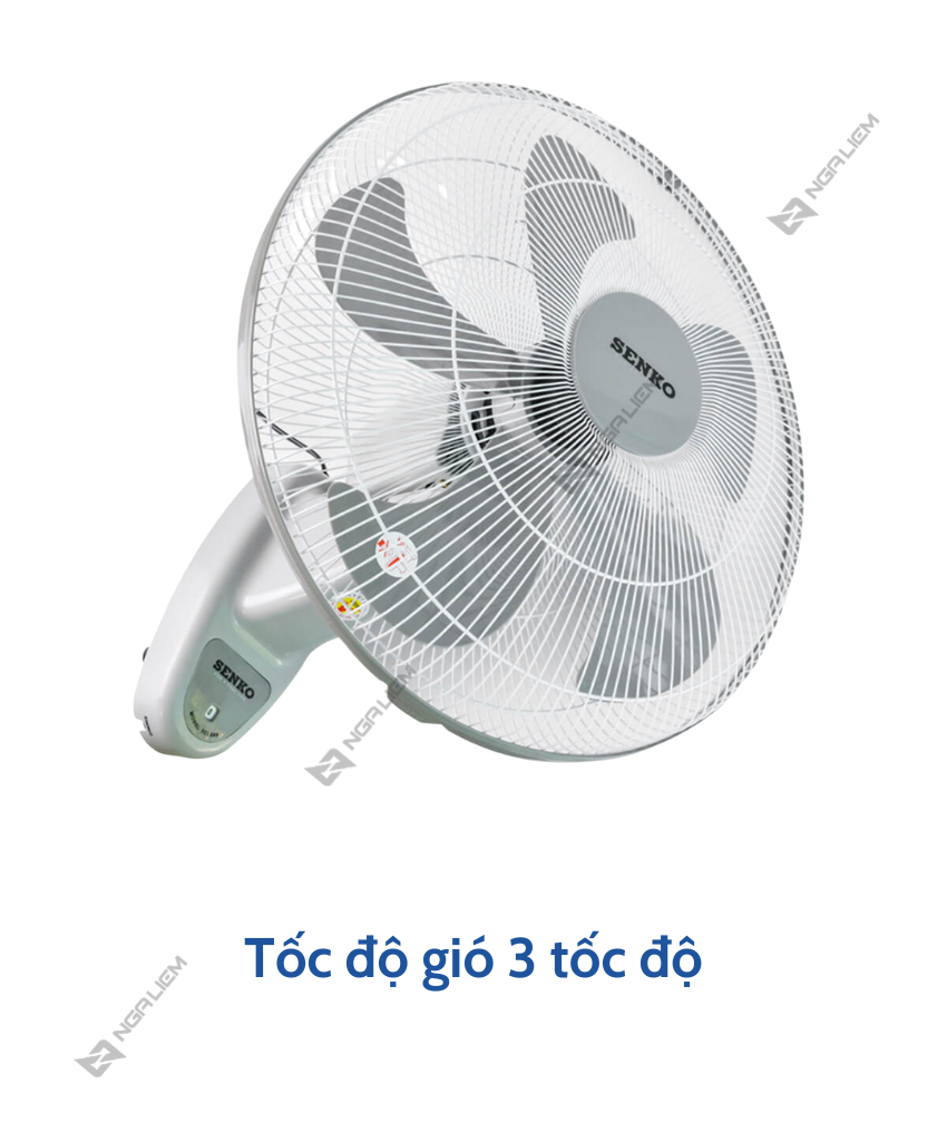 Quạt Treo 2 Dây 4,5 Tấc TC1880 SENKO (Chuyển Hướng Điện) [Hàng Chính Hãng]