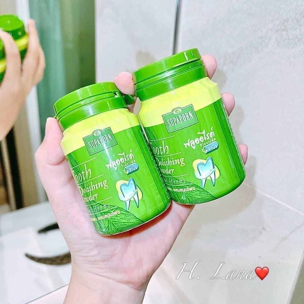 Bột tẩy trắng răng supaporn thái lan 90g