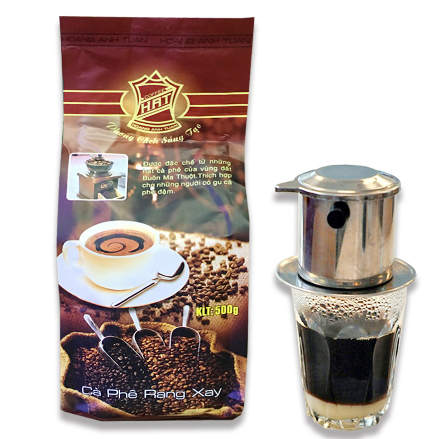 [ NGON ĐẾN BẤT NGỜ ] Cà phê pha Phin truyền thống Chồn 24h công ty Hoàng Anh Tuấn Coffee thượng hạng 500gr-[ 12.12 Hot Deals ]