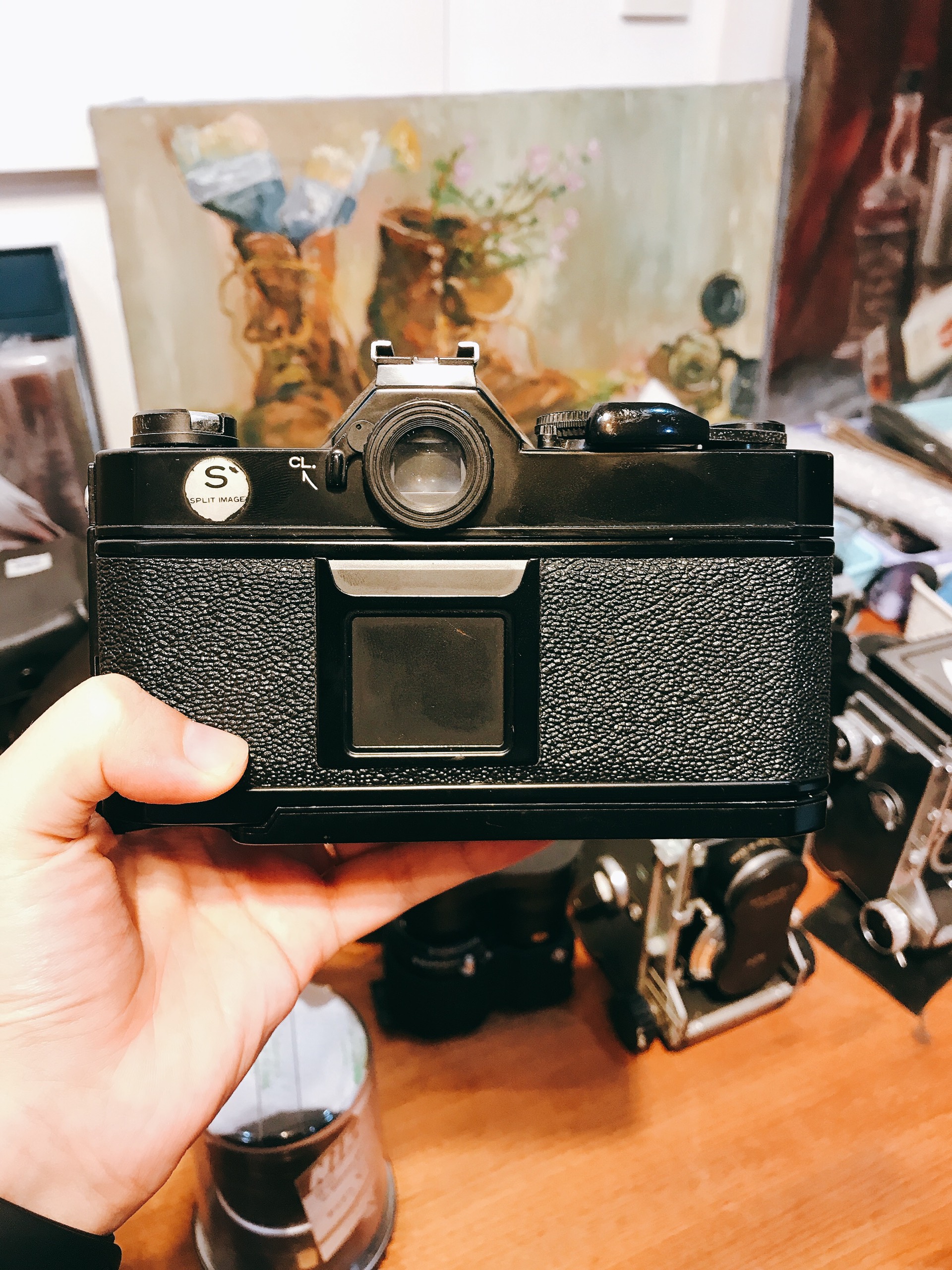 Máy ảnh phim Konica Autoreflex T3 Black