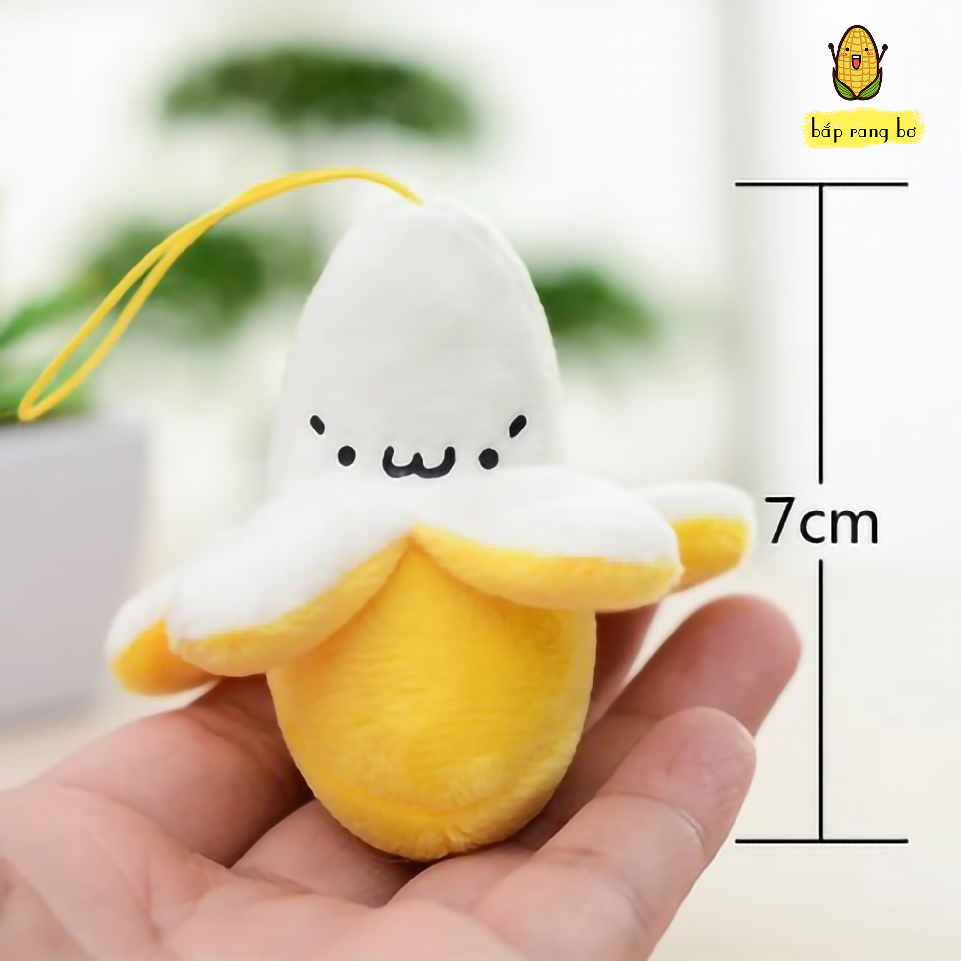 MÓC KHÓA BÉ CHUỐI THÚ BÔNG (CÓ MÓC KHÓA CHUỖI HẠT)