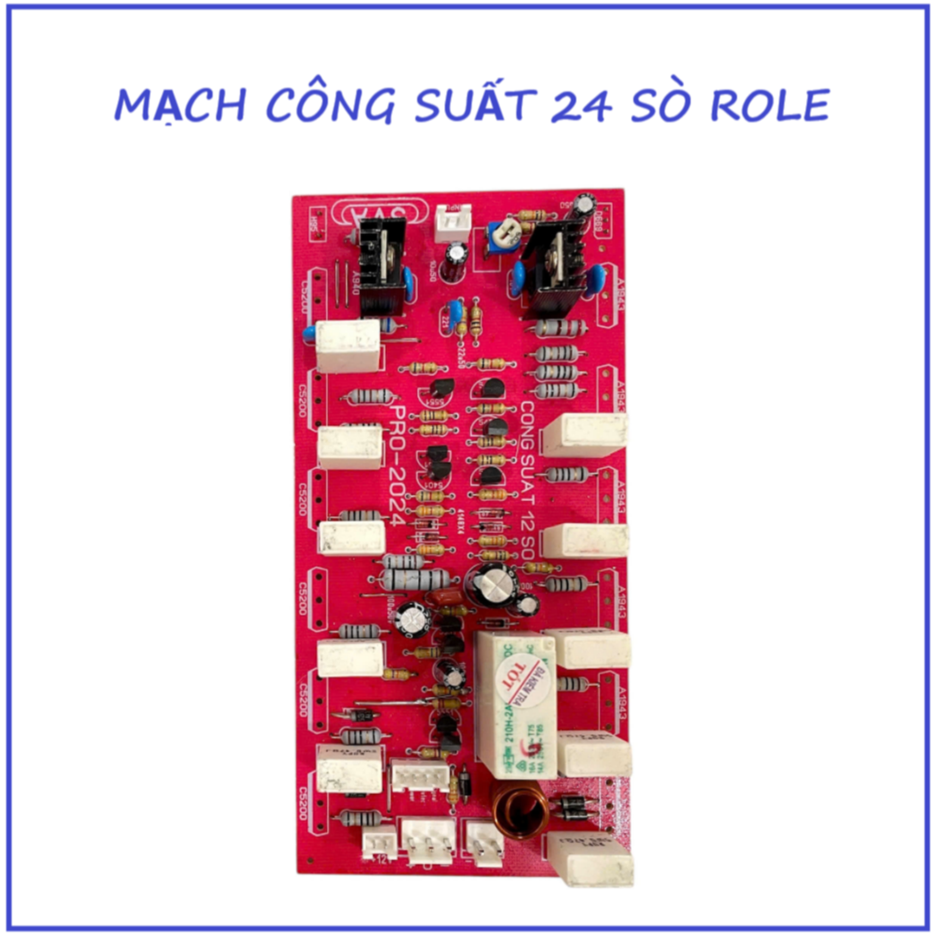 MẠCH CÔNG SUẤT 24 SÒ CÓ ROLE