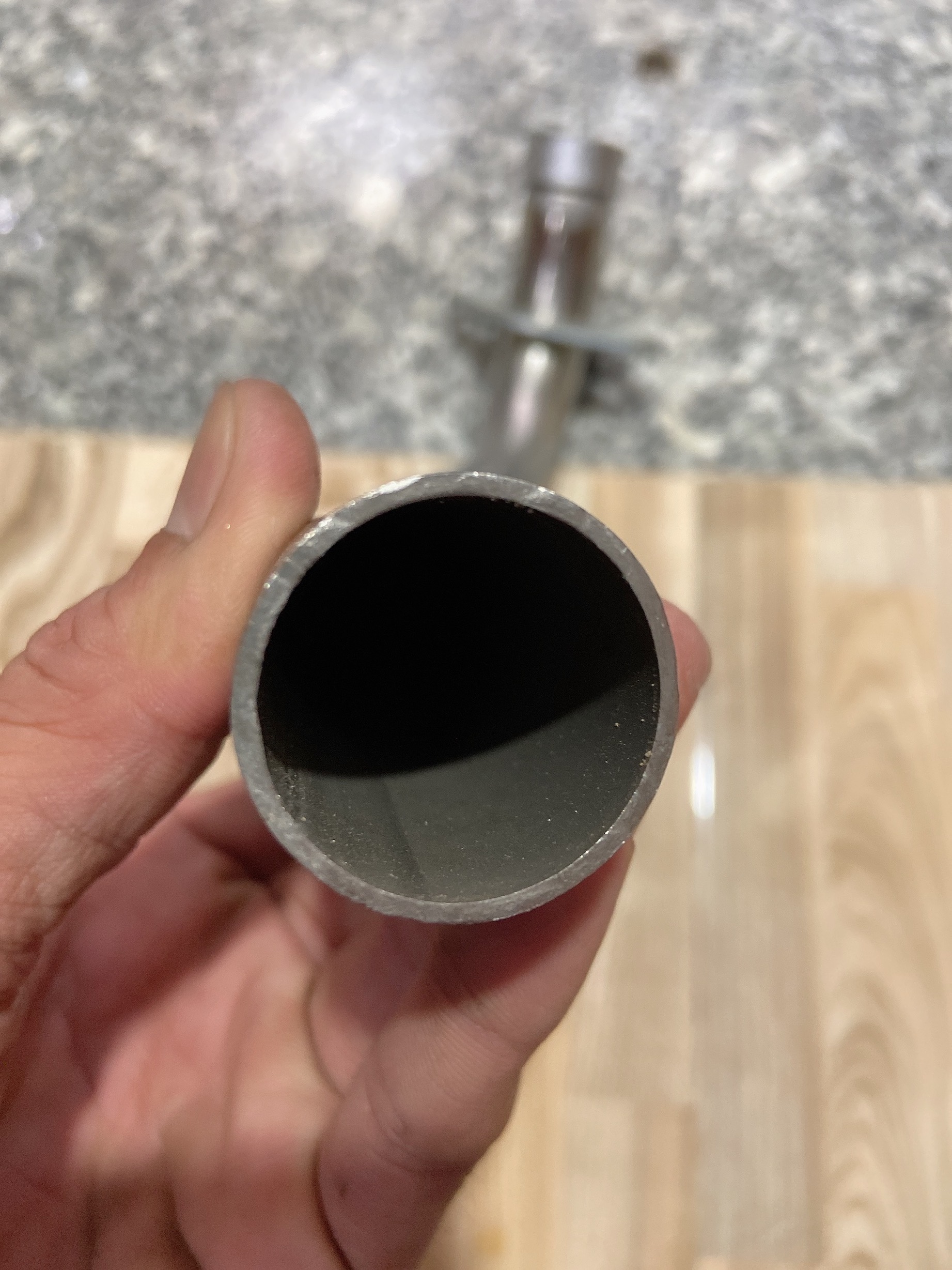 cổ pô inox phi 32mm cho Mio / Nouvo 1 2 3