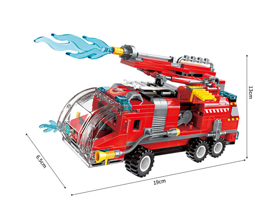 LEGO 8 MÓN 1805 MÔ HÌNH XE CỨU HỎA