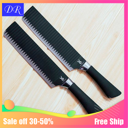 Dao thái thịt chống dính lượn sóng Nhật Bản