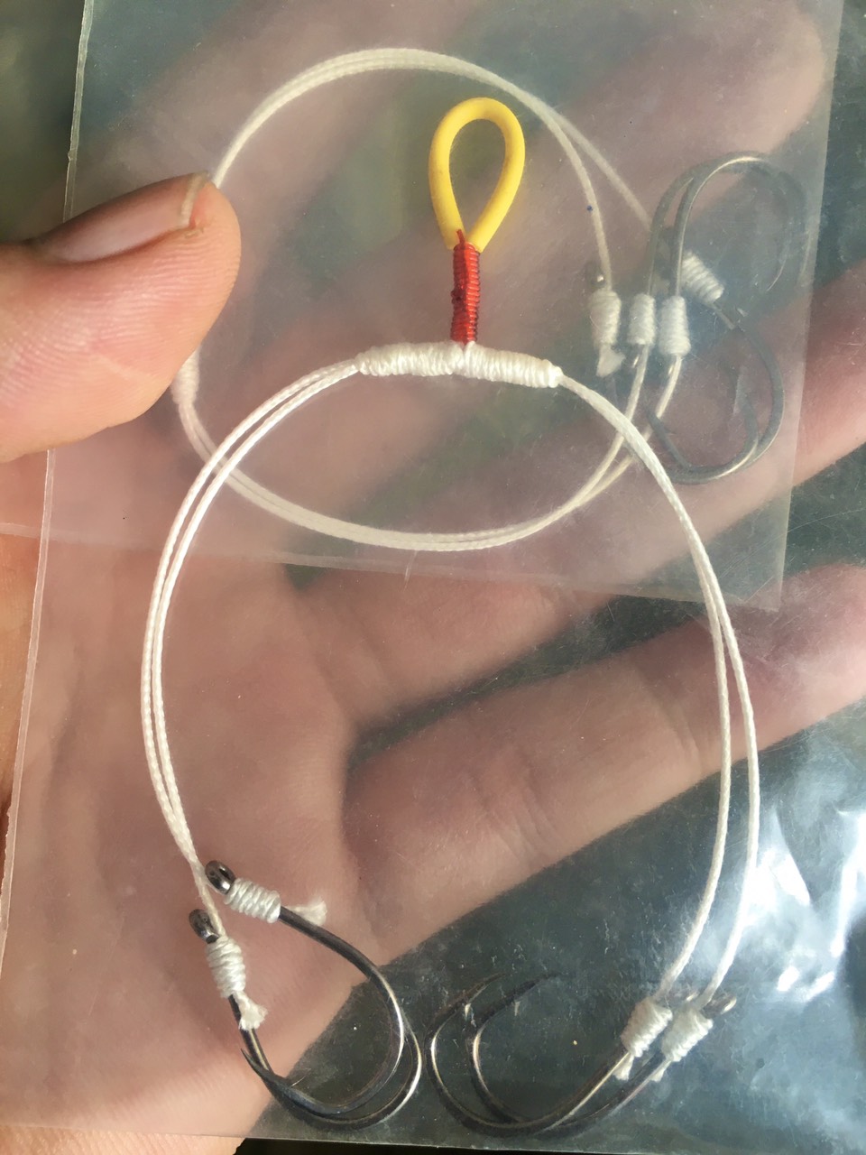[Nho Câu Cá] Lưỡi câu cá chùm nho 4 Lưỡi cước dù ( Nhiều Size )
