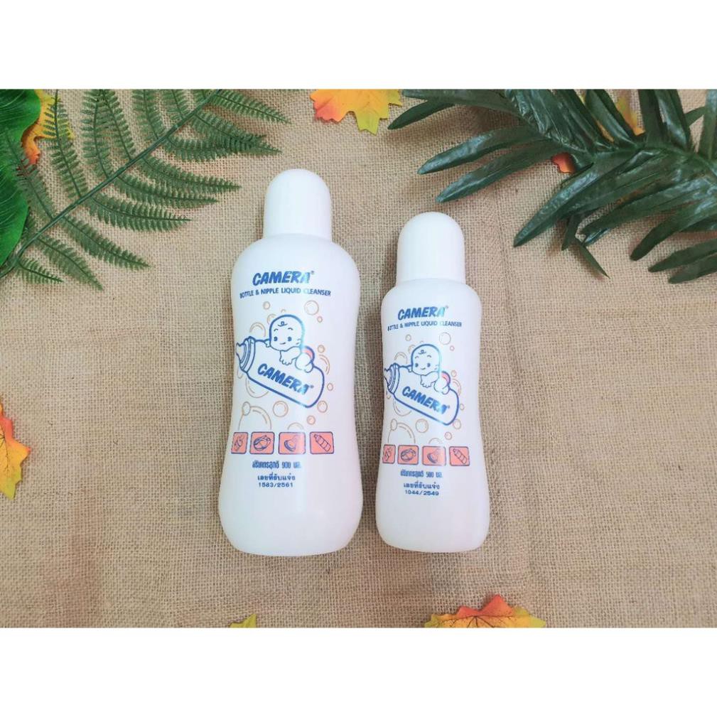 Nước rửa bình sữa và núm vú camera Thái Lan 500ml